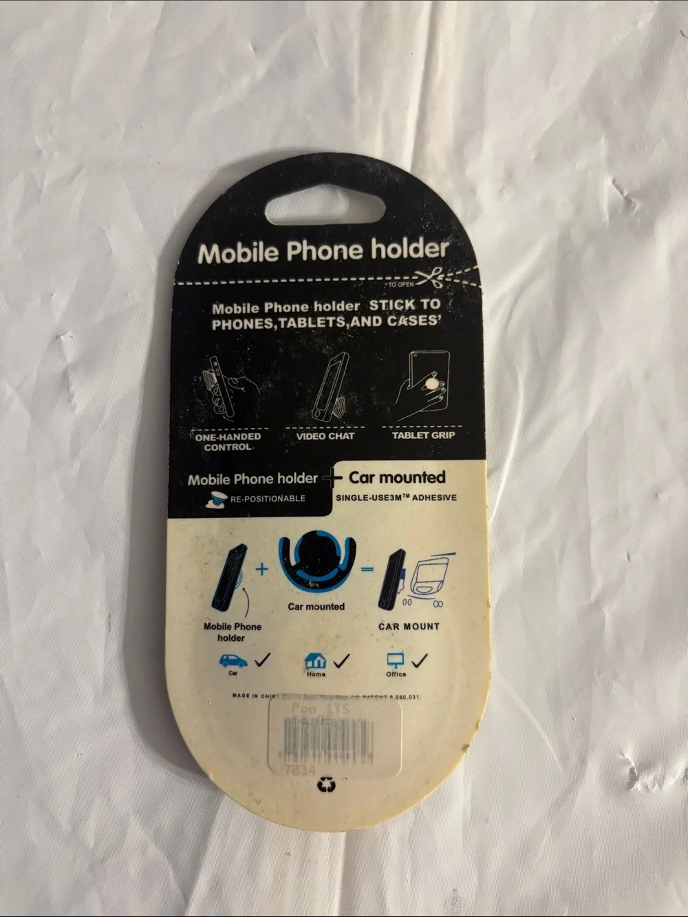 Arlington Race Track Blue Mobile Phone Holder - Grip, Stand & Mount
